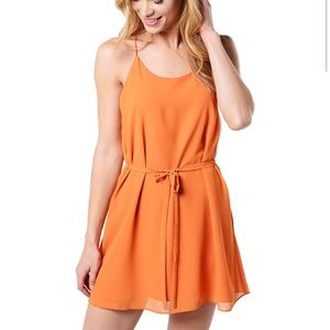 Naked Zebra Orange Dress